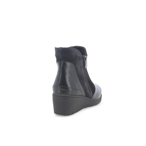 MELLUSO K91624 STIVALETTO DONNA IN PELLE NERO