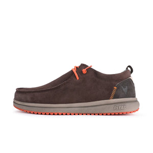 Pitas Padar wallabi uomo in suede marrone