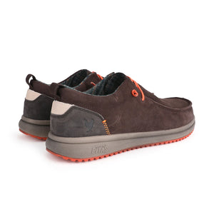 Pitas Padar wallabi uomo in suede marrone