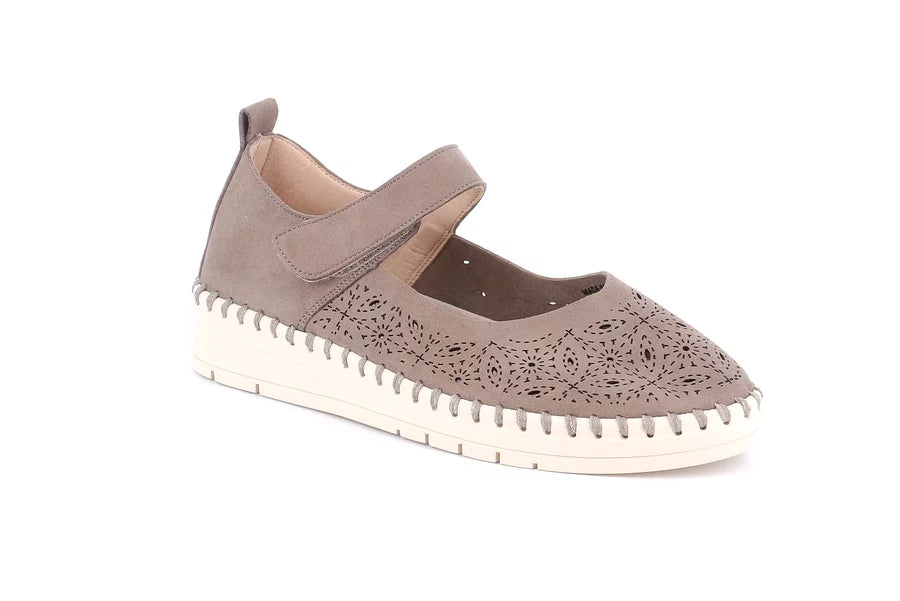 Grunland SC4186 ballerina bebè ultra leggera SAVI taupe