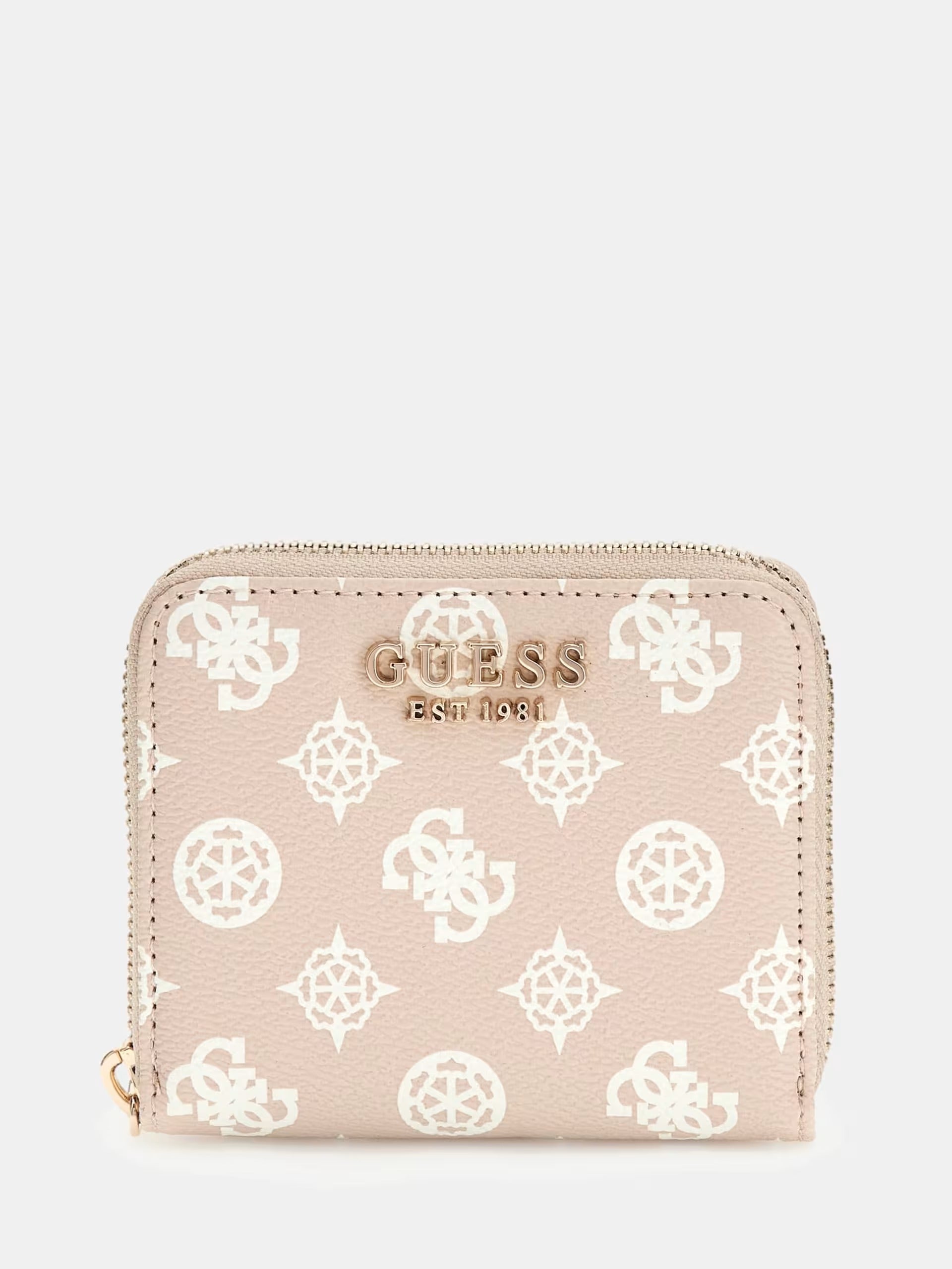 Guess SWPG85 00137 Mini portafoglio Laurel 4G logo peony sand logo