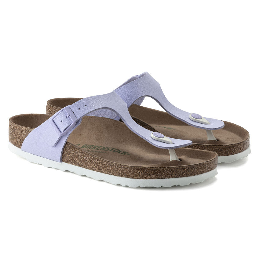 Birkenstock 1022596 Gizeh vegan birko-flor nubuck lavender fog