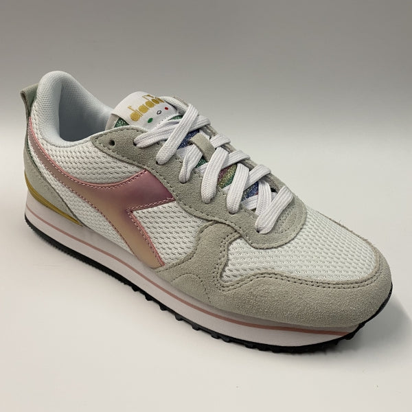 DIADORA 178330 OLYMPIA BIANCO/ROSA