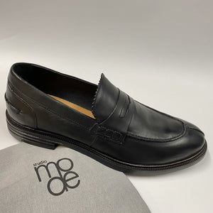 STUDIO MODE 1319 MOCASSINO IN PELLE NERO