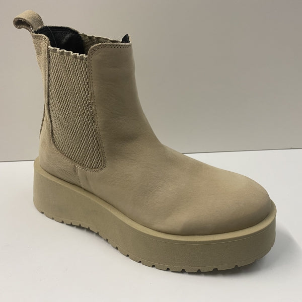 BUENO V1300 CHELSEA IN PELLE TAUPE