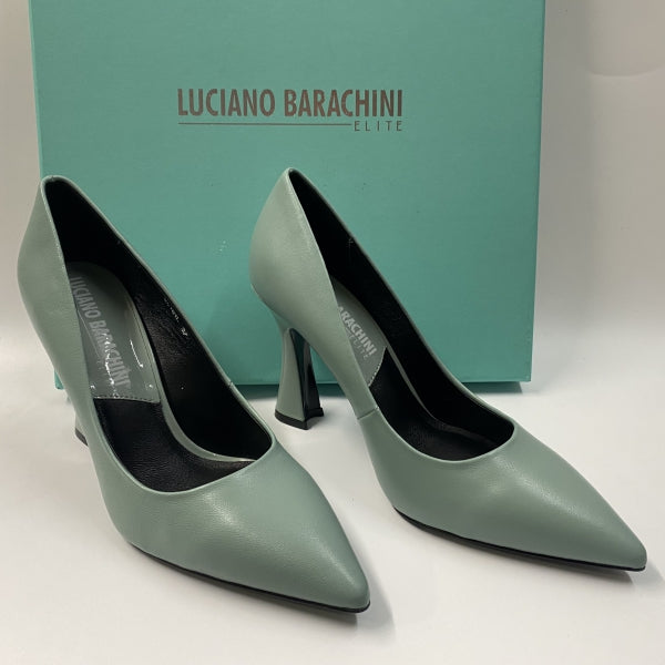 LUCIANO BARACHINI ML161 DECOLLETE TACCO 7 IN PELLE MINERAL