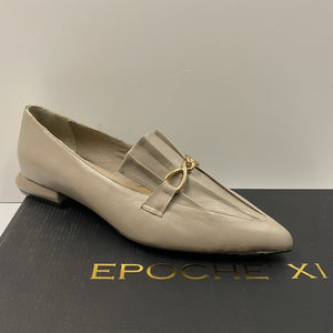 EPOCHE' XI 5311 MOCASSINO DONNA A PUNTA IN PELLE TAUPE