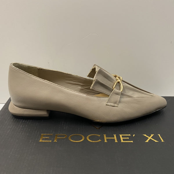 EPOCHE' XI 5311 MOCASSINO DONNA A PUNTA IN PELLE TAUPE