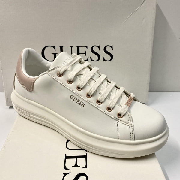 GUESS FL7RNO FAL12 SNEAKERS IN PELLE BIANCA WHIPI