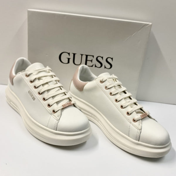 GUESS FL7RNO FAL12 SNEAKERS IN PELLE BIANCA WHIPI