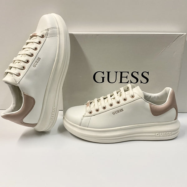 GUESS FL7RNO FAL12 SNEAKERS IN PELLE BIANCA WHIPI