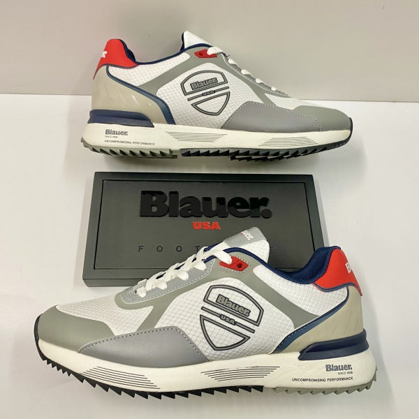 BLAUER HOXIE 01 NYLON WHITE/RED/NAVY