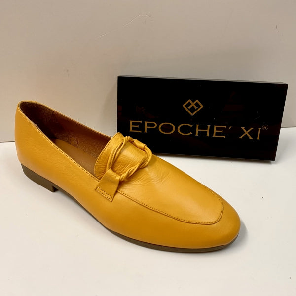 EPOCHE' XI 23120 MOCASSINO BASSO DONNA IN PELLE GIALLO