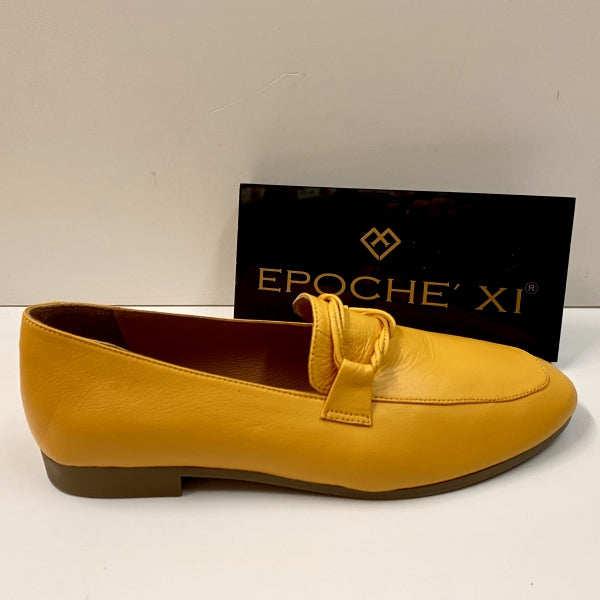 EPOCHE' XI 23120 MOCASSINO BASSO DONNA IN PELLE GIALLO