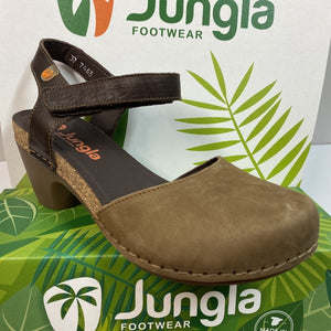 JUNGLA 7463 SLINGBACK VISONE/MORO