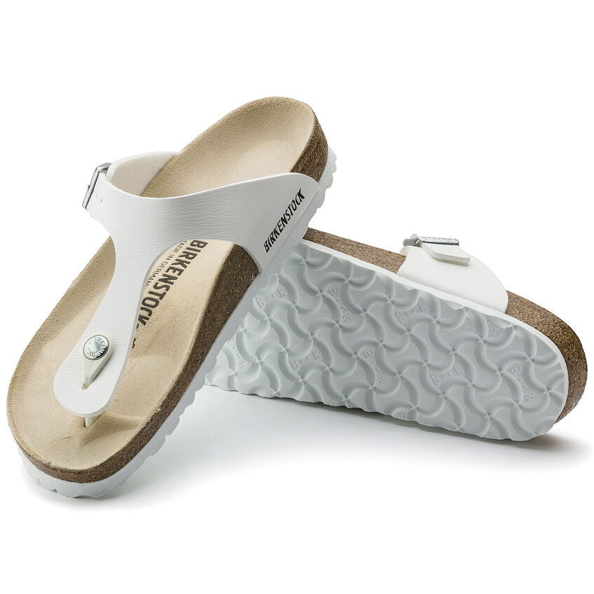 Birkenstock 043731 Gizeh birko-flor white