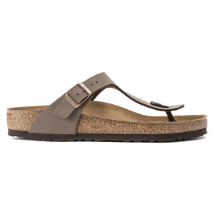 Birkenstock 043751 Gizeh birko-flor nubuck mocca