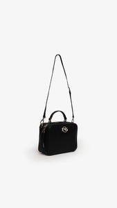 NERO GIARDINI E242002D BORSA A MANO DA DONNA IN MATERIALE TECNICO NERO