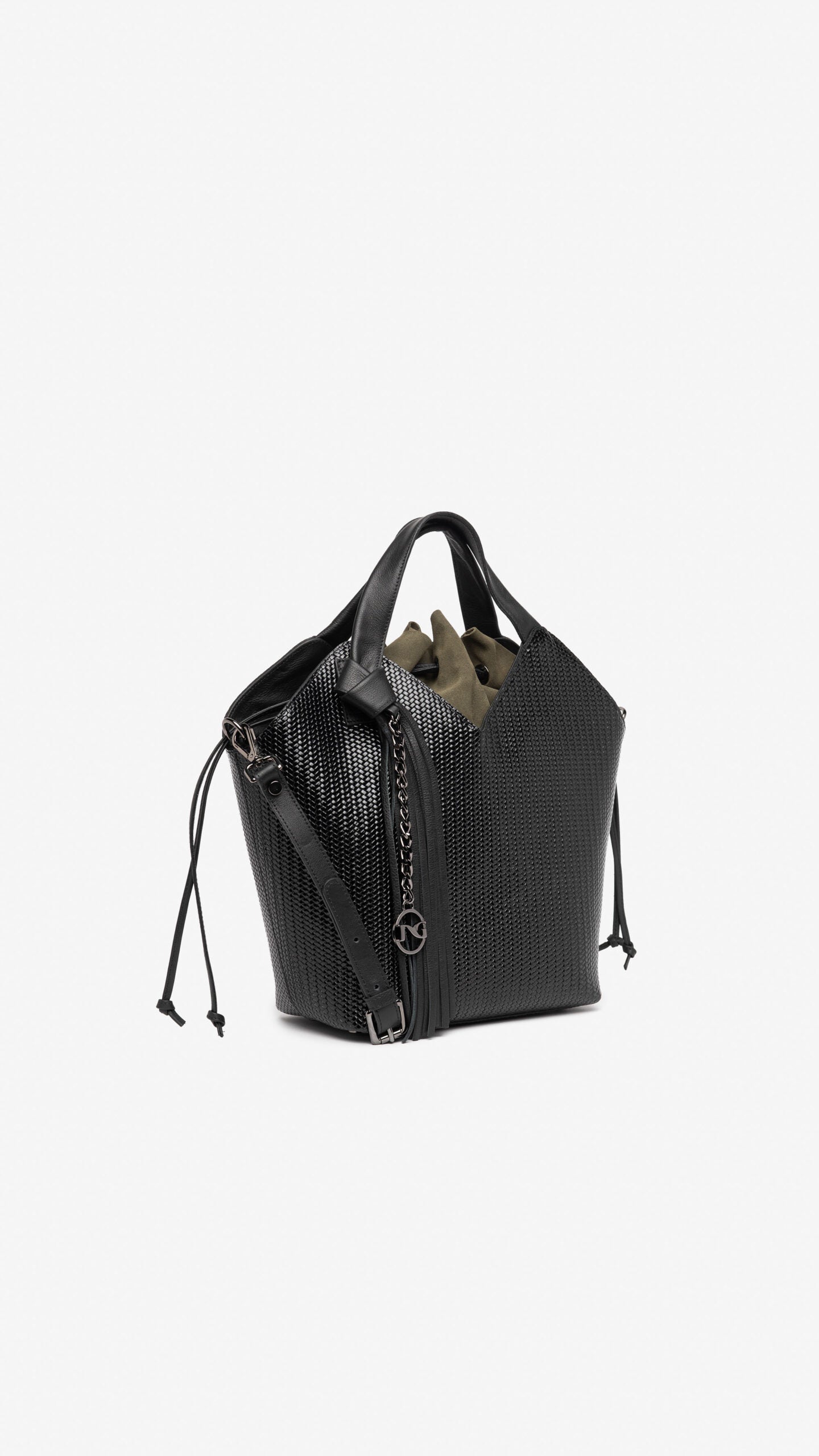 NERO GIARDINI I243120D BORSA A MANO DA DONNA IN PELLE NERO