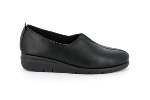 GRUNLAND SC2540 RYSA SLIP ON VERA PELLE NERO